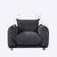 Fauteuil d'appoint rembourré Tranay-787266960