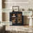Modular 3-Drawer Storage Cabinet with Doors (Set of 1), Black-174908795