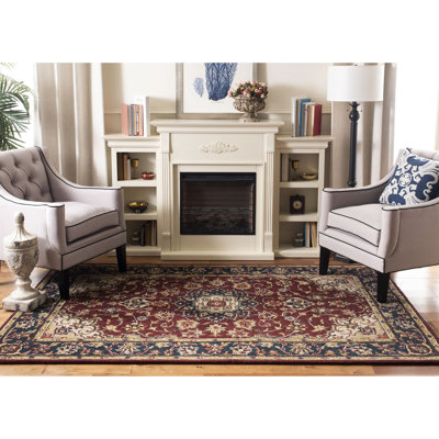 Mcauliffe Hand Tufted Wool Oriental Rug