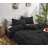 Solid Color Comforter Dark Color 3 PCs Bedding Set Deep Color Bed Comforter Set-115667175-115667179