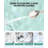 Filtered Shower Head With Handheld, High Pressure, 9 Spray Mode Showerhead, With 4 Filters, Detachable Shower Head-119456681