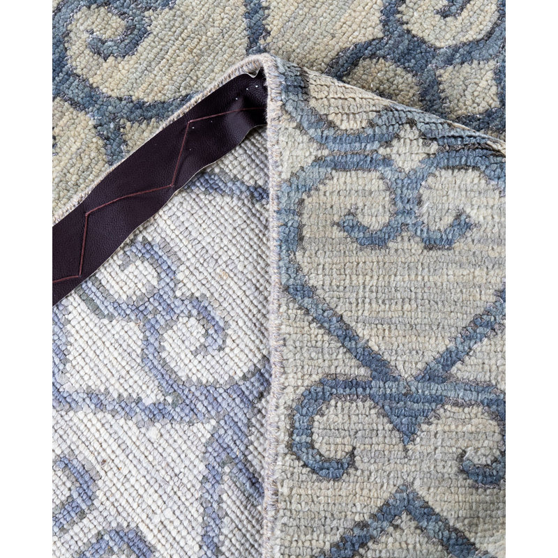 Overdyed One-of-a-Kind 9' 2" X 12' 3" Hand Knotted Area Rug
