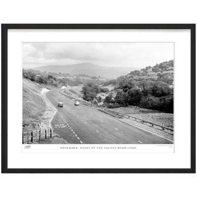 Brynmawr, Heads Of The Valleys Road C1960 - Single Picture Frame Print