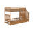 Northfield Twin Over Twin Solid Wood Standard Bunk Bed with Trundle by Harriet Bee-1259544945