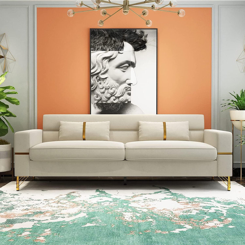 Canapé 86 po, Beige