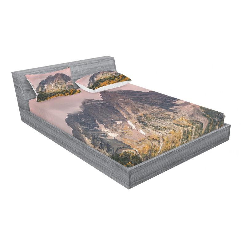 Microfiber Sheet Set, Full Sheet Set with Fitted Sheet