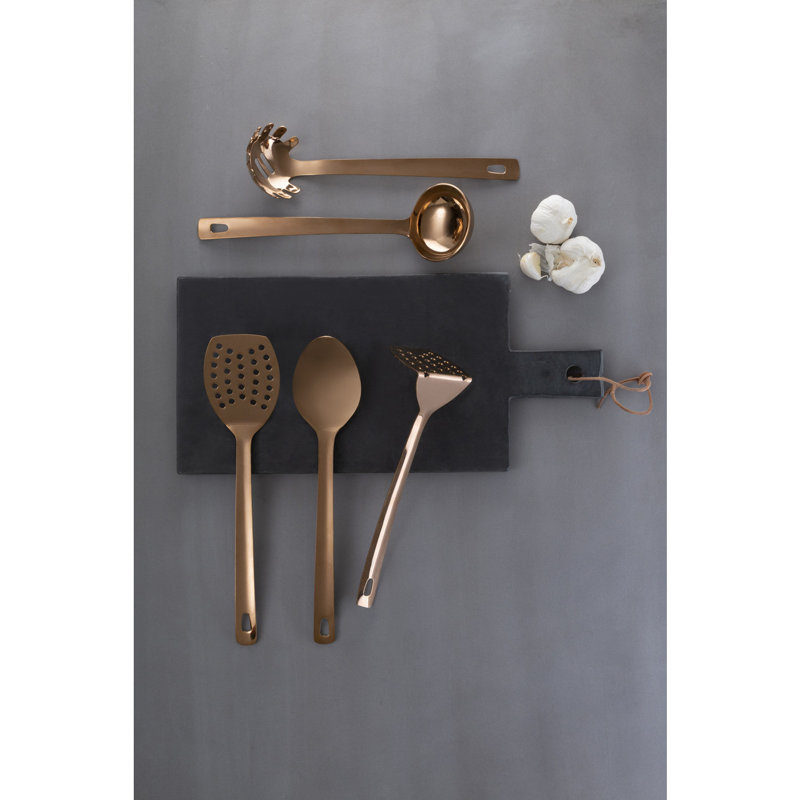 Fairmont Park Ciccone 1 Potato Masher, Rose Gold, 30cm H x 8cm W x 7cm D