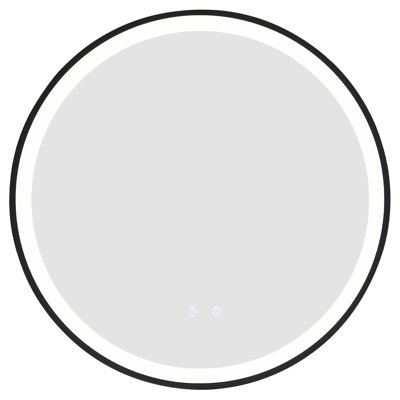 Armyn Metal Round Wall Mirror