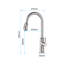 Pull Down Single Handle Kitchen Faucet