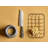 WÜSTHOF Classic Velvet Oyster 7" Santoku Knife