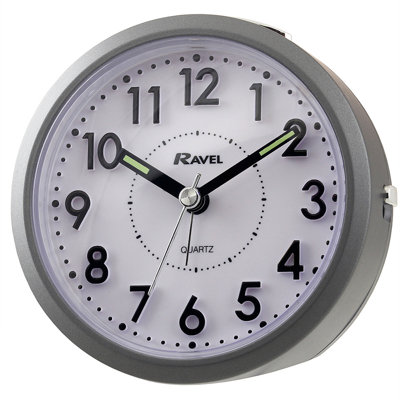Quartz movement / Crystal Alarm Tabletop Clock