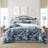 Alexandria Indigo Cotton Duvet Cover Set-110401691