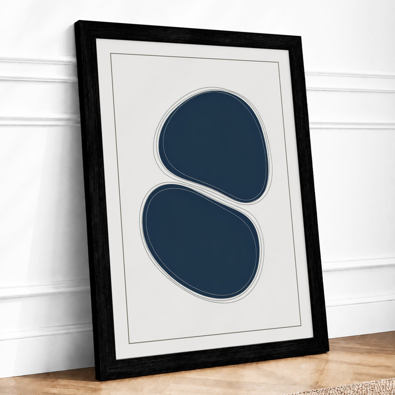 Balanced Forms Minimalist - Print, A1 - 84.1 x 59.4 cm, Black