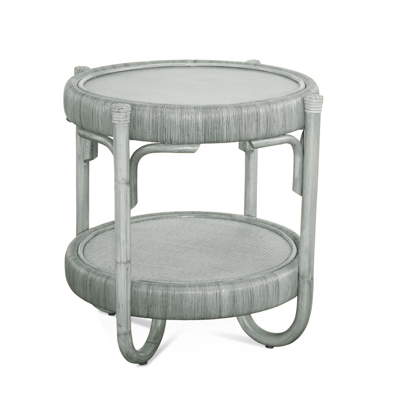 Hathaway End Table, Nickel