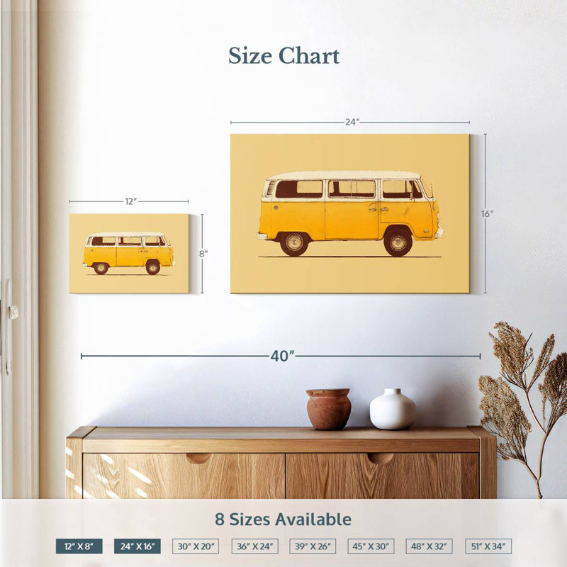 Mehar Little Miss Sunshine Van, H 16 po x l 24 po