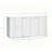 63" Double-Door Wavy Storage Sideboard-2097354393