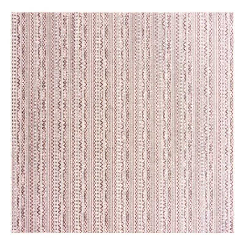 Tapis d'extérieur scintillant couleur brique, Carré 10 pi