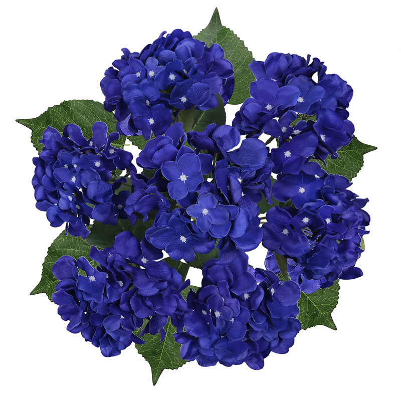 Tige d'hortensia de luxe Cragmont, Bleu royal