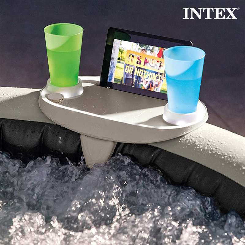 Intex 6 - Person 140 - Jet Vinyl Inflatable Hot Tub