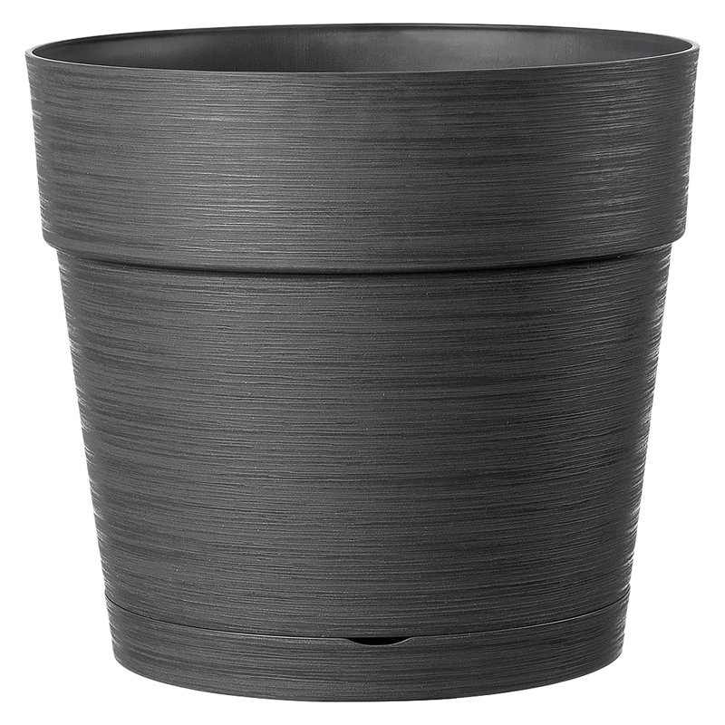 Save R Pot, 18cm H x 19.6cm W x 19.6cm D, Anthracite, 4