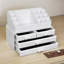 3 Tier Acrylic Make Up Organiser With 4 Drawers