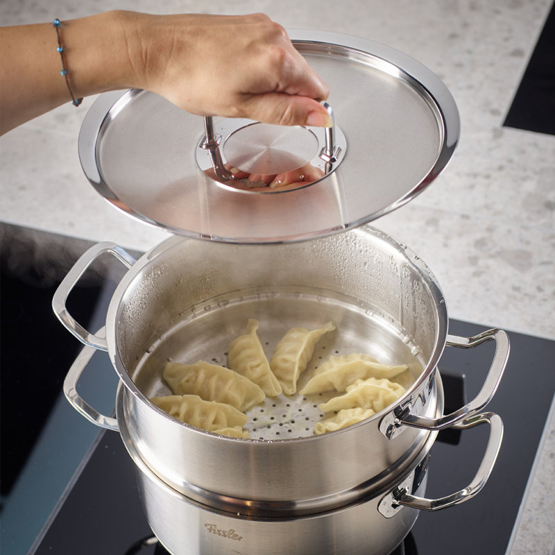 Original-Profi Collection® Stainless Steel Steaming Insert, 4.90"H x 9.50"D