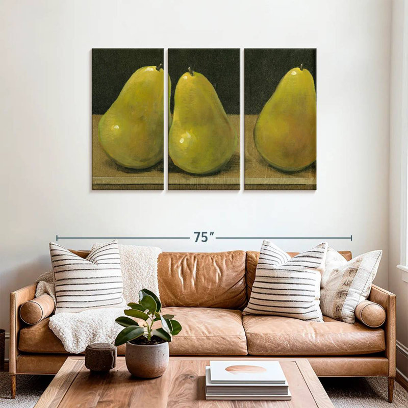 Yarlin Pear Study, 36" H x 57" W