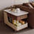 Modern Stone End Table-1769596010