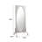 70.87"H Oval Full-Length Mirror, Movable Floor Dressing Mirror for Home, Boutiques & Bridal Shops