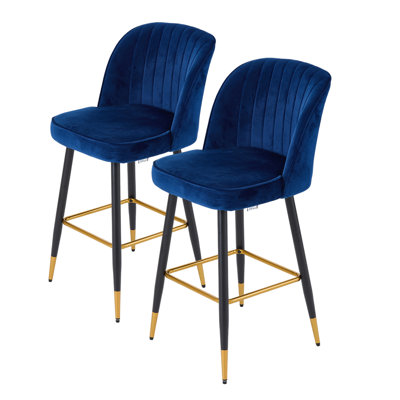 Counter Stool with Metal Frame