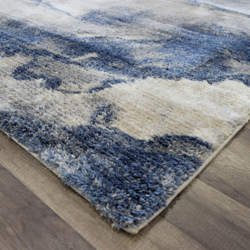 Downpour Blue, Runner 2' X 8'