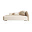 Sterline Faux Leather Chaise Lounge-335861974-335861975