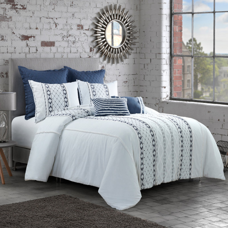 Ensemble d'édredon pour grand lit Your Lifestyle par Donna, Édredon pour grand lit + 2 taies décoratives