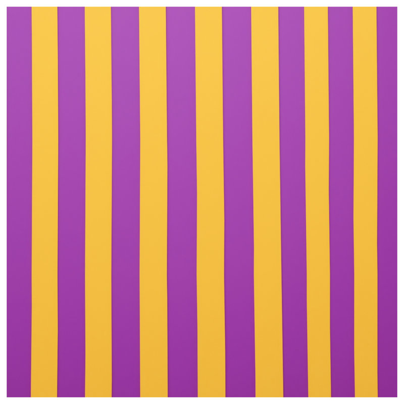 Purple Yellow Stripes Bedding Stripes Bedspread Pattern, Twin