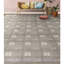 Tapis vert et multicolore noué à la main de haute qualité