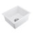 Quartz 18" L X 16" W Undermount Bar Sink With Grid And Strainer