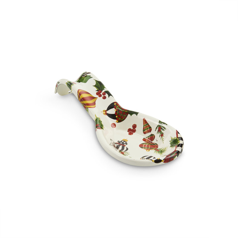 Deck The Halls Spoon Rest