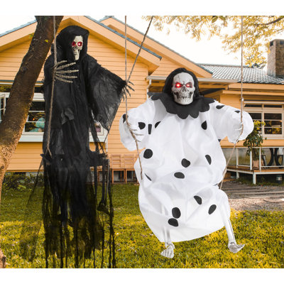 2Packs 3Ft Hanging Ghosts Halloween Decor