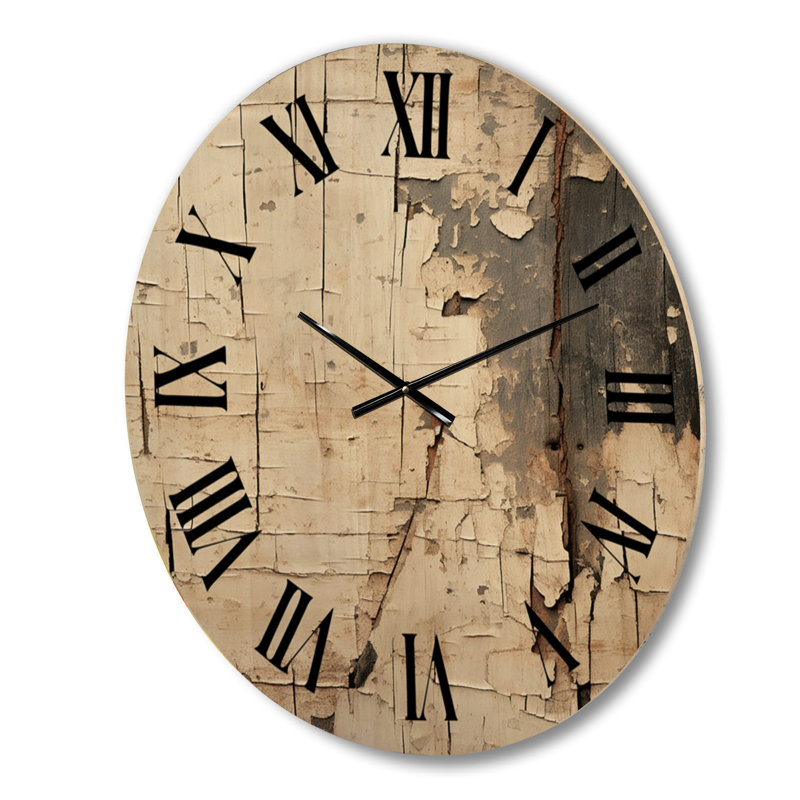 Horloge murale géométrique abstraite, Petit