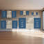 Ensemble de 3 impressions sur toile, Snowdrift Serenade-30222444-30222445-30222448