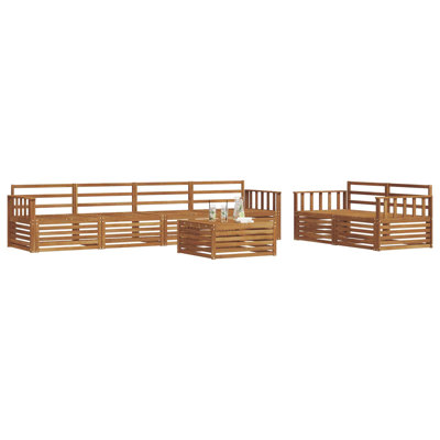 329cm Wide Patio Sectional Set