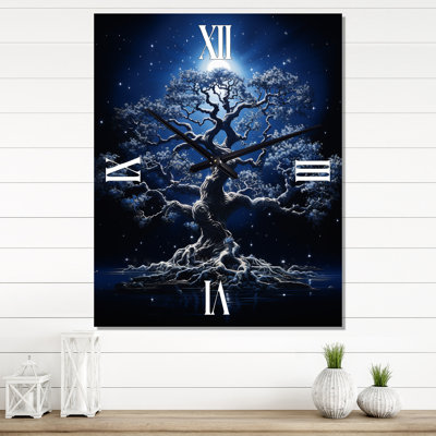 Jermiah - Floral Wall Clock Oversized
