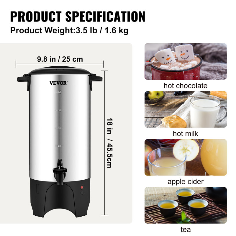 Urne à café VEVOR