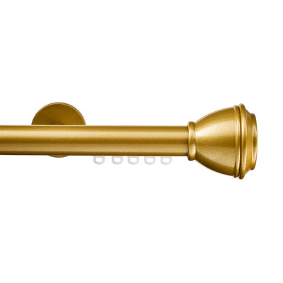 Blaze Single Traverse Curtain Rod
