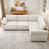 Chenille beige sélectionné