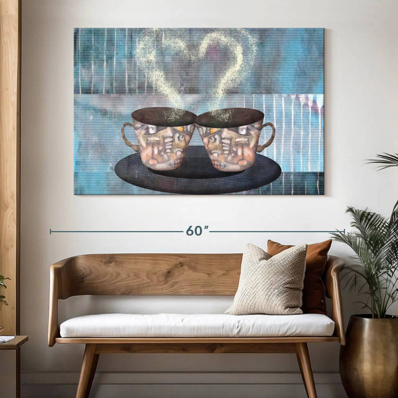 Yarlin Coffee For Two, 34" H x 51" W
