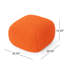 Pouf en coton Hollis