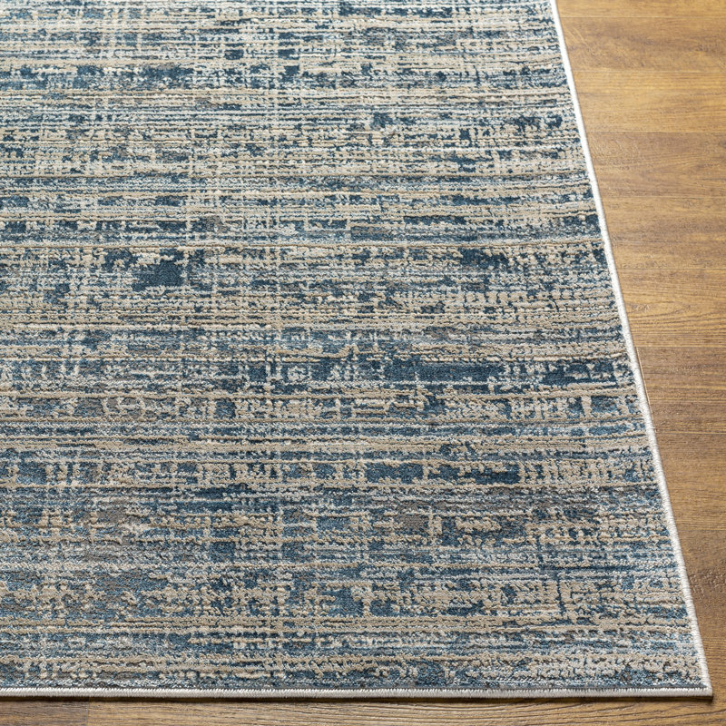 Abstract Indoor Rug, Rectangle 8'10" x 12'