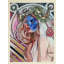 Beuty Of Face - Orenda | Peinture avec cadre | Couleur acrylique | Ojasvi Singh