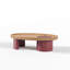 Table basse en bois avec rangement